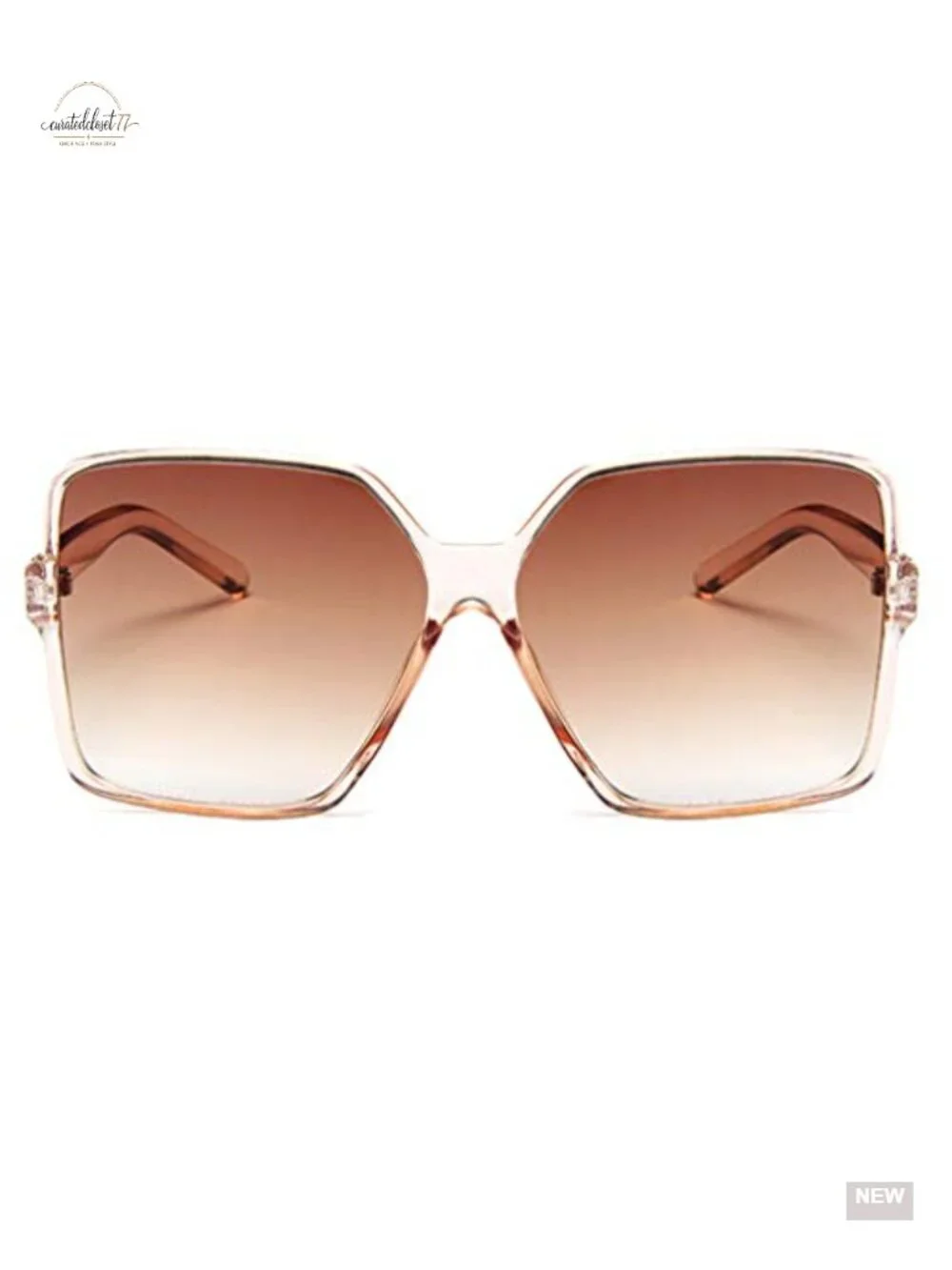Oversized Square Sunglasses for Women UV400 Protection Trendy Shades Wide Big